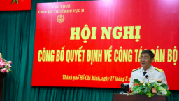 Các Chi cục Thuế phía Nam công bố quyết định về tổ chức bộ máy và nhân sự