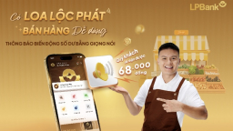 Nhận thông báo số dư bằng giọng nói ngay trên app LPBank của Ngân hàng Lộc Phát