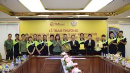 T&T Group trao thưởng hơn 1,2 tỷ đồng cho CLB Bóng bàn CAND - T&T sau Giải vô địch bóng bàn quốc gia 2025