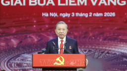 Phát biểu của Tổng Bí thư Tô Lâm tại Lễ tuyên dương Bí thư chi bộ xuất sắc và trao giải Búa liềm Vàng