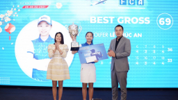 Golfer trẻ Lê Chúc An lên ngôi vô địch Giải FCA Spring Golf Tournament 2021
