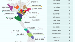 Ngày 11/5, 25 tỉnh thành đã có dịch