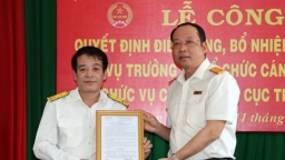 Ông Vi Thanh Sơn giữ chức Cục trưởng Cục Thuế Đồng Tháp