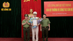 Giám đốc Công an tỉnh Bắc Giang làm Chánh văn phòng Bộ Công an