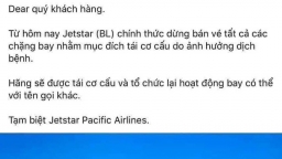 Jestar Pacific nói gì về thông tin hãng này ngưng bán vé tất cả các chặng bay?