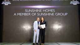 Sunshine Homes chiến thắng tại Dot Property Vietnam Awards 2020