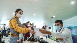 Quy trình kiểm dịch đối với khách nhập cảnh tại sân bay Nội Bài