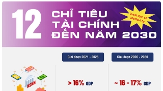 12 chỉ tiêu tài chính đến năm 2030