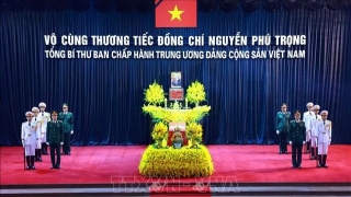 Lễ viếng Tổng bí thư Nguyễn Phú Trọng