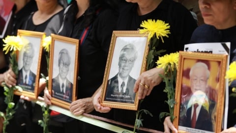 Chùm ảnh lễ tang Tổng bí thư Nguyễn Phú Trọng