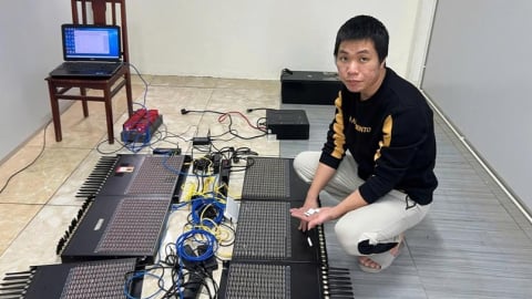 Phá đường dây đánh bạc, rửa tiền 1.200 tỷ đồng