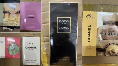 Phá đường dây sản xuất, buôn bán nước hoa giả quy mô lớn ở Tp.HCM
