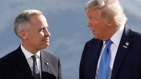 Tổng thống Donald Trump tuyên bố áp thuế 35% với Canada