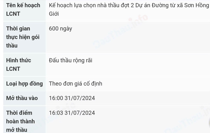 Liên danh Thăng Long trúng gói thầu trăm tỷ, giảm giá “siêu tiết kiệm”