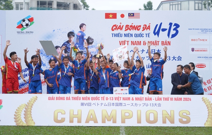 Bình Dương: Giải Bóng đá Thiếu niên Quốc tế U-13 Việt Nam & Nhật Bản Lần thứ VI - 2024