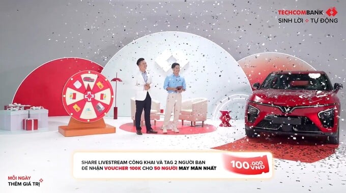 Lộ diện chủ nhân ôtô VinFast - Giải thưởng khủng từ “Sinh Lời Trúng Lớn” cùng Techcombank