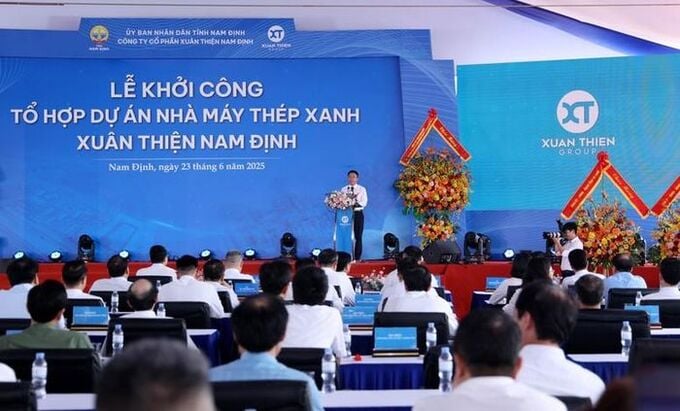 Khởi công tổ hợp Thép xanh gần 100.000 tỷ tại Nam Định
