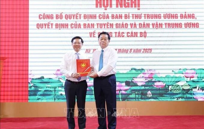Phó bí thư Bến Tre Trần Thanh Lâm làm Phó trưởng Ban Tuyên giáo và Dân vận Trung ương