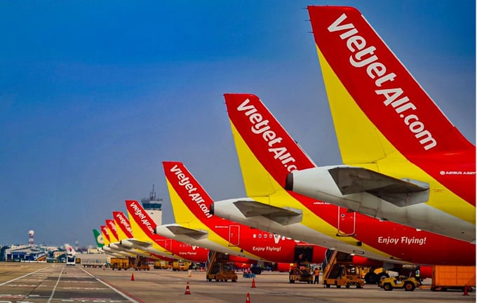Vietjet đạt hơn 35.600 tỷ doanh thu trong 6 tháng