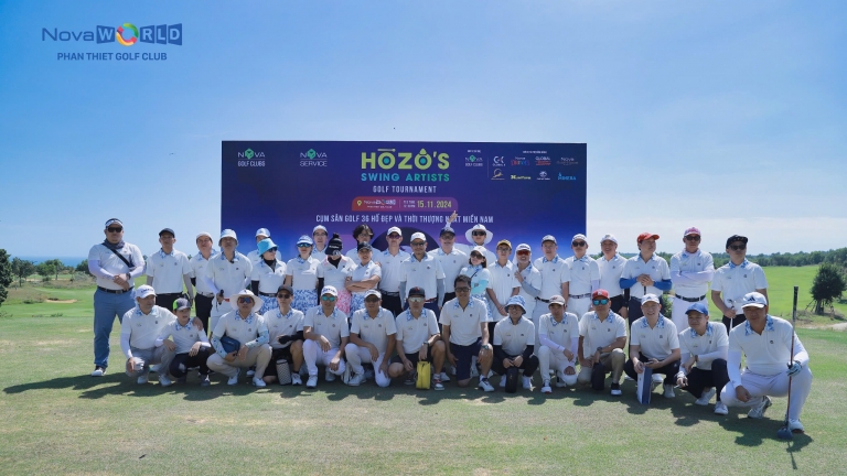 Sao Việt khuấy đảo giải Golf  “Hò Dô Swing Artist Golf Tournament”