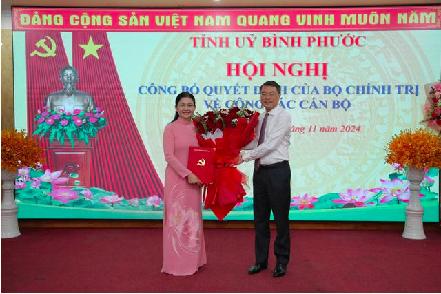 Bình Phước có Bí thư Tỉnh uỷ trẻ nhất cả nước