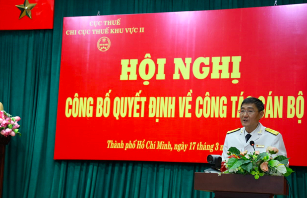Các Chi cục Thuế phía Nam công bố quyết định về tổ chức bộ máy và nhân sự