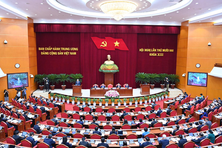 Bế mạc Hội nghị Ban Chấp hành Trung ương lần thứ 12 khóa XIII