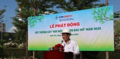 Nhiệt điện Vĩnh Tân 'trồng cây, bảo vệ môi trường'