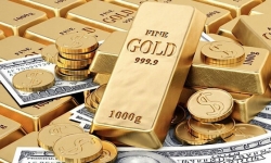 Giá vàng thế giới giảm thấp nhất trong 5 tháng