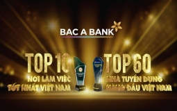 BAC A BANK được vinh danh là 'Nhà tuyển dụng hàng đầu Việt Nam' năm 2023