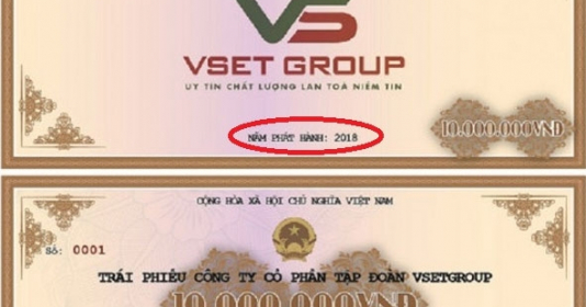 VsetGroup bị khách hàng tố cáo lừa đảo chiếm đoạt tài sản thông qua mua bán trái phiếu 