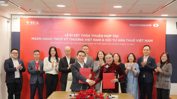 VTCA bắt tay với Techcombank hỗ trợ hộ kinh doanh khi xóa bỏ thuế khoán