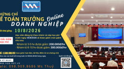 Thư mời tham gia Khoá đào tạo bồi dưỡng Chứng chỉ Kế toán toán trưởng