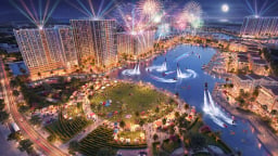 Sân khấu mặt nước 7,3ha tại Festival Island - Charmora City: Nơi khởi nguồn của vạn nhịp đập thương mại