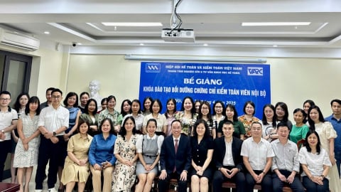 Lớp kiểm toán viên nội bộ của VAA mang lại nhiều giá trị cho người học 