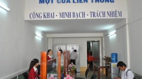 Quy định mới về tổ chức bộ phận một cửa tại cấp bộ, cấp tỉnh và cấp xã
