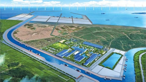 Phó Thủ tướng Lê Thành Long ấn nút khởi công Tổ hợp Thép xanh gần 100.000 tỷ