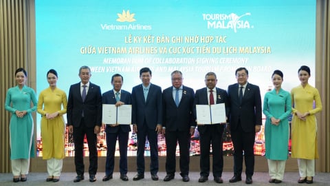 Vietnam Airlines hợp tác chiến lược với Du lịch Malaysia