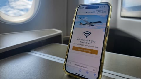 Vietnam Airlines tiên phong cung cấp dịch vụ Internet trên máy bay