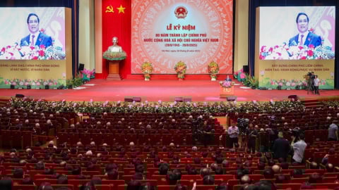 Long trọng kỷ niệm 80 năm ngày thành lập Chính phủ