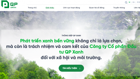 Công ty Đầu tư QP Xanh vi phạm thông tin bổ nhiệm kế toán trưởng