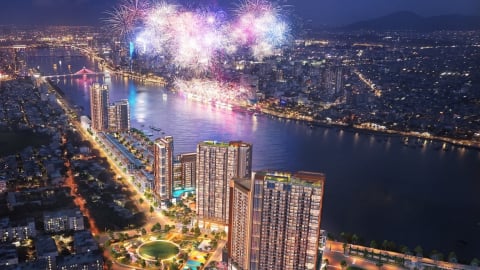 Lễ hội pháo hoa quốc tế khẳng định sức hút của bất động sản ven sông tại Đà Nẵng