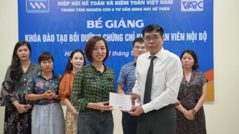 Gần 60 học viên hoàn thành chương trình kiểm toán viên nội bộ chuyên sâu của VAA 