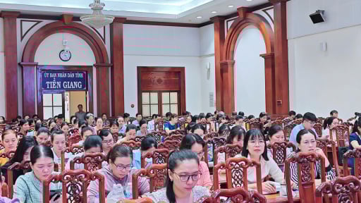Tập huấn thực hiện phương án tự chủ tài chính và xử lý các vướng mắc khi áp dụng chế độ kế toán của đơn vị sự nghiệp công lập tại Tiền Giang  