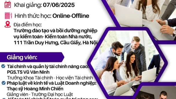 Thông báo lớp ôn thi chứng chỉ Kế toán viên năm 2025