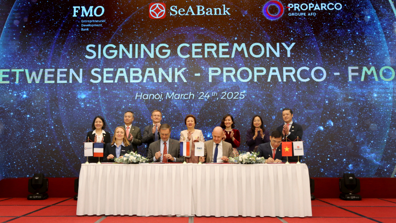 Hai tổ chức tài chính thuộc chính phủ Pháp và Hà Lan đầu tư   80 triệu USD cho SeABank