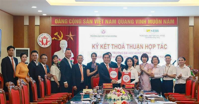 SHB Chi nhánh Phú Thọ hợp tác với Trường Đại học Hùng Vương