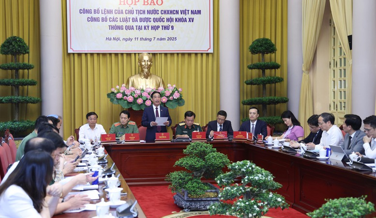 Công bố thêm 9 luật mới: Đột phá thể chế cho ngành đường sắt, năng lượng nguyên tử, công nghệ số