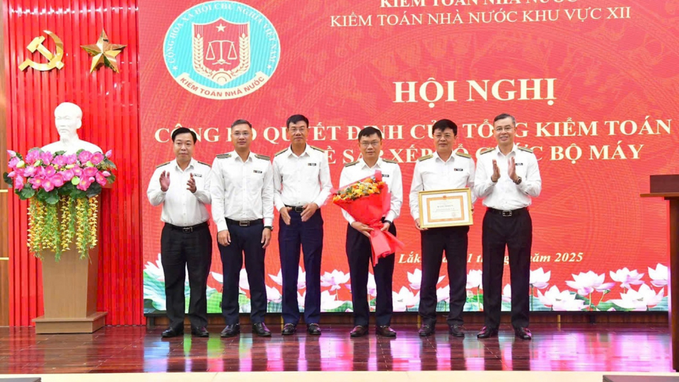 Sắp xếp lại 13 đơn vị Kiểm toán nhà nước khu vực