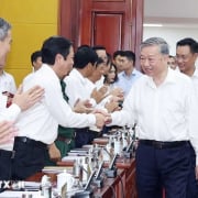 Tổng Bí thư Tô Lâm làm việc với Ban Thường vụ tỉnh Quảng Bình, Quảng Trị
